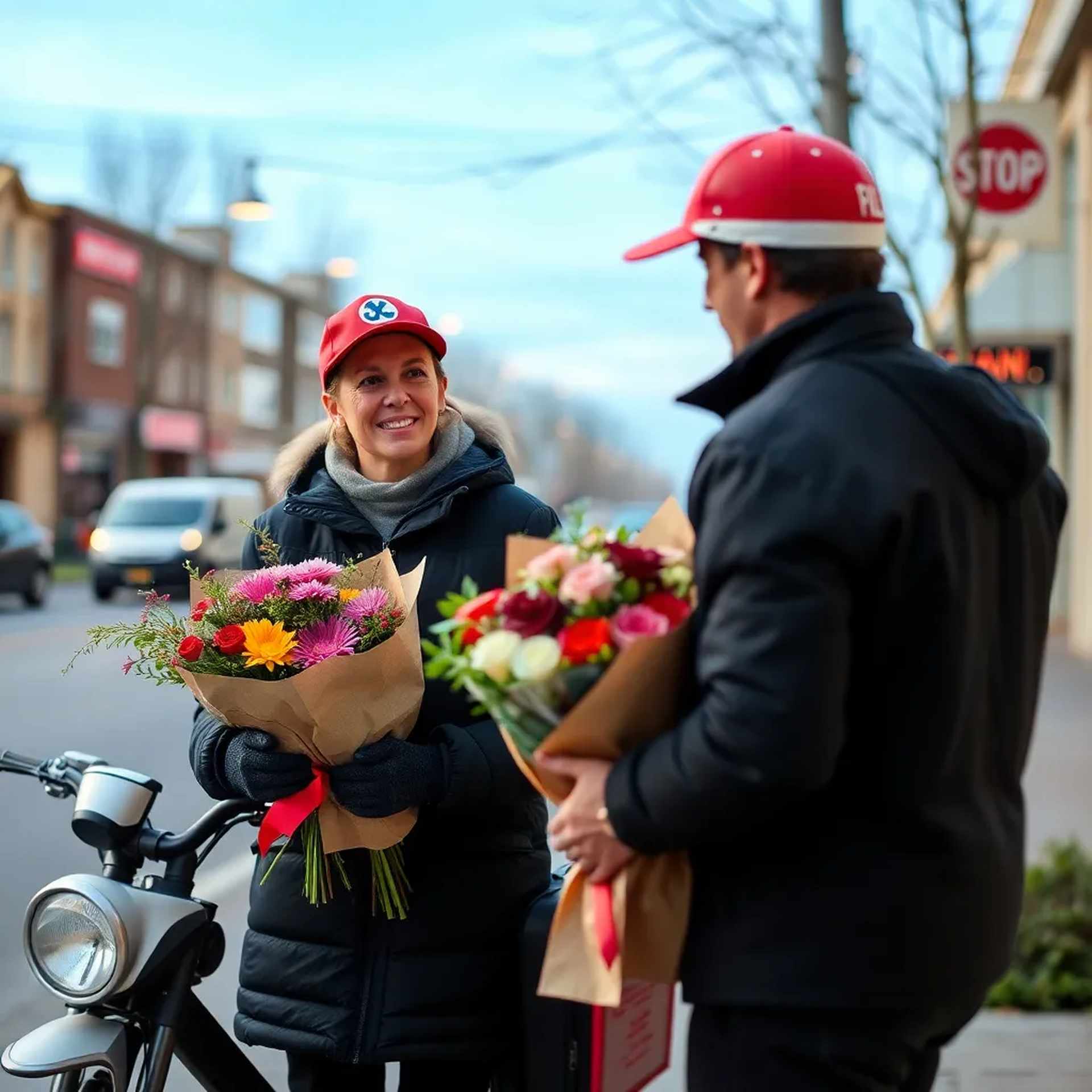 Bouquet di rose rosse